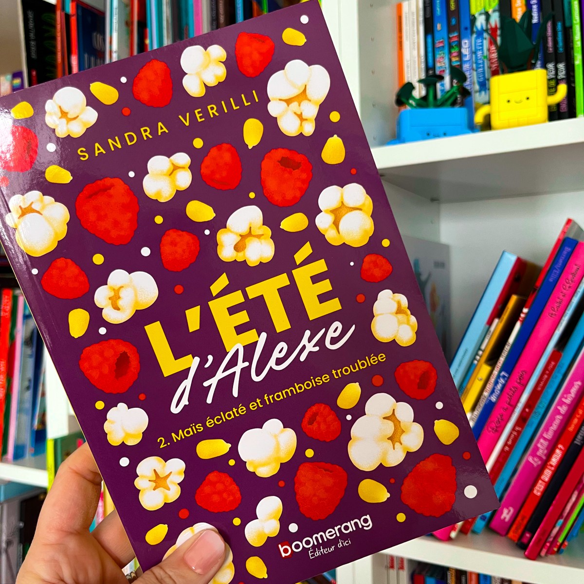L&rsquo;été d&rsquo;Alexe T.2: Maïs éclaté et framboise&nbsp;troublées